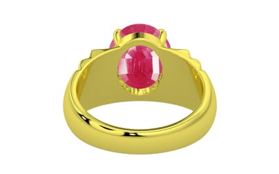 Panchdhatu Ruby Ring Fine Quality (R4)