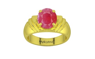 Panchdhatu Ruby Ring Fine Quality (R4)