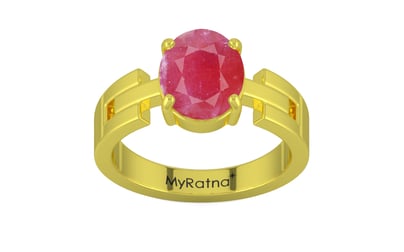Panchdhatu Ruby Ring Fine Quality (R8)