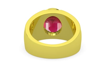 Panchdhatu Ruby Ring Limited Quality (R1)