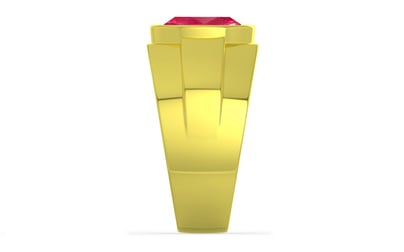 Panchdhatu Ruby Ring Prime Quality (R1)