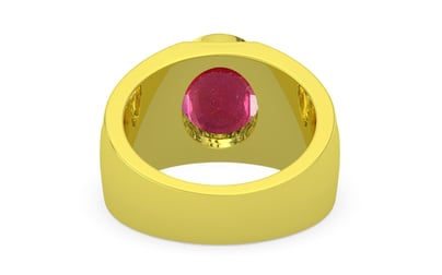 Panchdhatu Ruby Ring Prime Quality (R1)