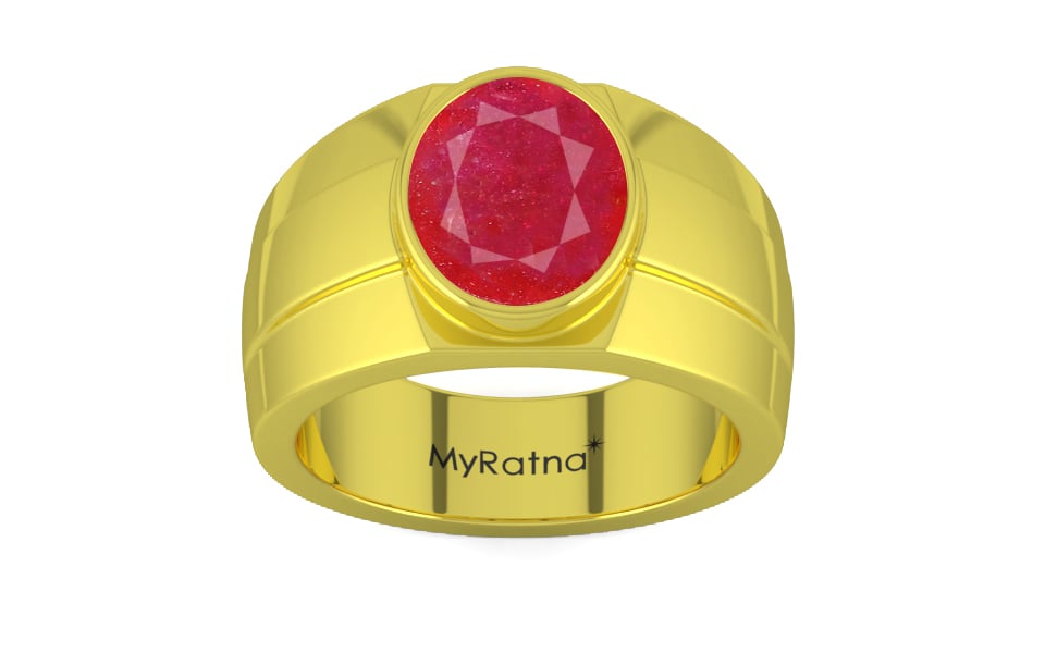 Panchdhatu Ruby Ring Prime Quality (R1)