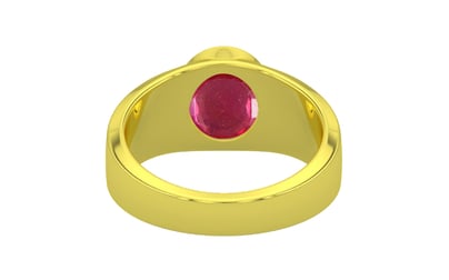 Panchdhatu Ruby Ring Prime Quality (R10)