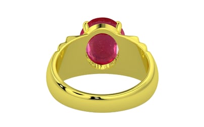 Panchdhatu Ruby Ring Prime Quality (R4)