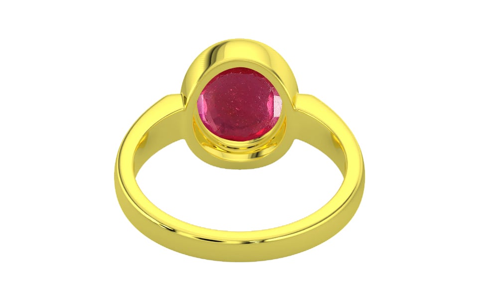 Panchdhatu Ruby Ring Prime Quality (R6)