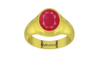 Panchdhatu Ruby Ring Prime Quality (R7)