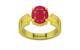 Panchdhatu Ruby Ring Prime Quality (R8)