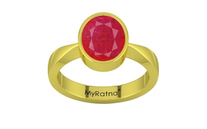 Panchdhatu Ruby Ring Prime Quality (R9)