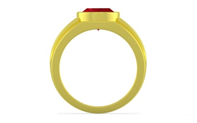 Panchdhatu Ruby Ring Rare Quality (R1)