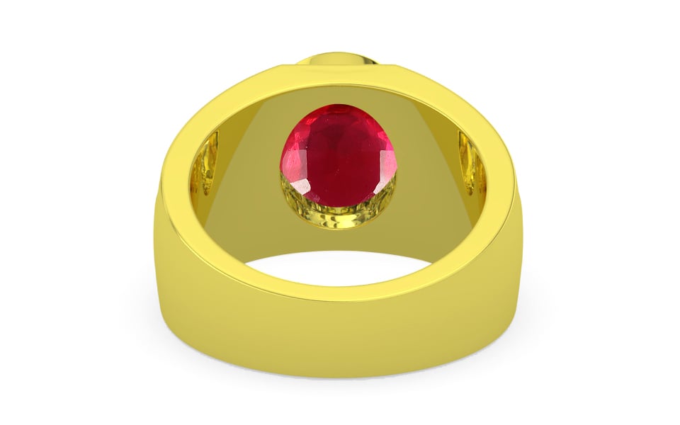 Panchdhatu Ruby Ring Rare Quality (R1)