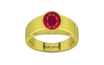 Panchdhatu Ruby Ring Rare Quality (R10)