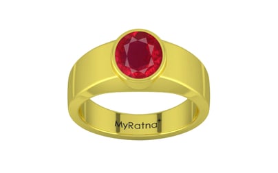 Panchdhatu Ruby Ring Rare Quality (R10)