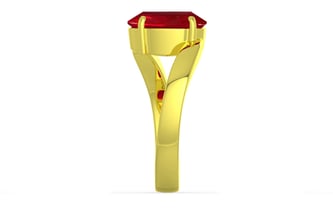 Panchdhatu Ruby Ring Rare Quality (R2)