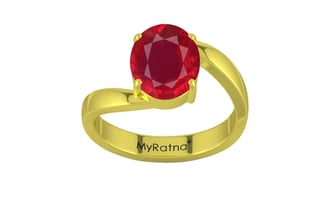 Panchdhatu Ruby Ring Rare Quality (R2)