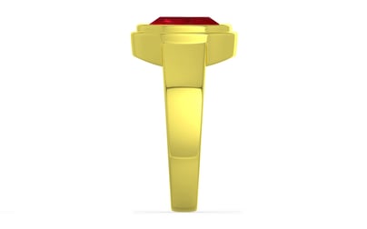 Panchdhatu Ruby Ring Rare Quality (R3)