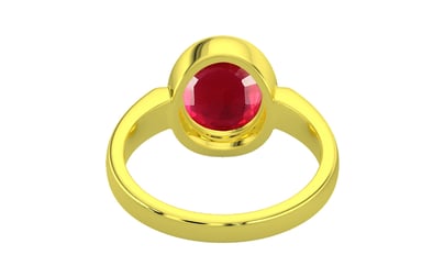 Panchdhatu Ruby Ring Rare Quality (R6)