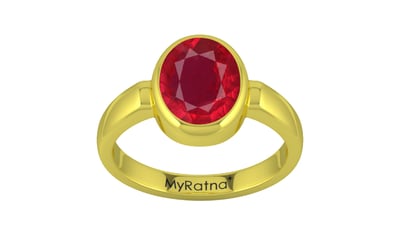 Panchdhatu Ruby Ring Rare Quality (R6)