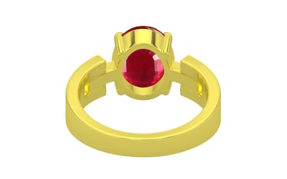 Panchdhatu Ruby Ring Rare Quality (R8)