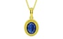 Panchdhatu Thailand Blue Sapphire Pendant Limited Quality (P7)