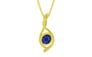 Panchdhatu Thailand Blue Sapphire Pendant Prime Quality (P1)