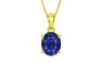 Panchdhatu Thailand Blue Sapphire Pendant Prime Quality (P10)