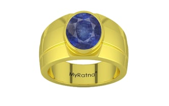neelam stone ring