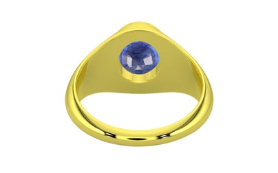 Panchdhatu Thailand Blue Sapphire Ring Fine Quality (R12)