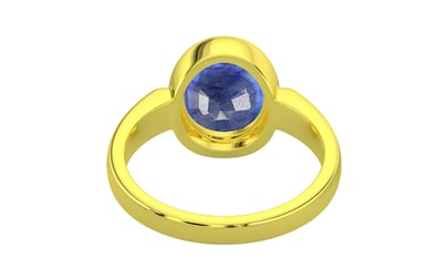 Panchdhatu Thailand Blue Sapphire Ring Fine Quality (R6)