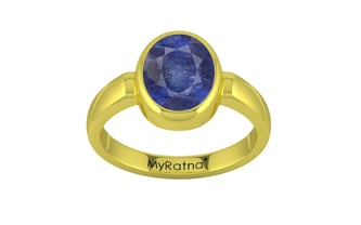 Panchdhatu Thailand Blue Sapphire Ring Fine Quality (R6)