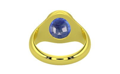Panchdhatu Thailand Blue Sapphire Ring Fine Quality (R7)