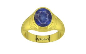 Panchdhatu Thailand Blue Sapphire Ring Fine Quality (R7)