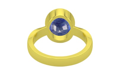 Panchdhatu Thailand Blue Sapphire Ring Fine Quality (R9)