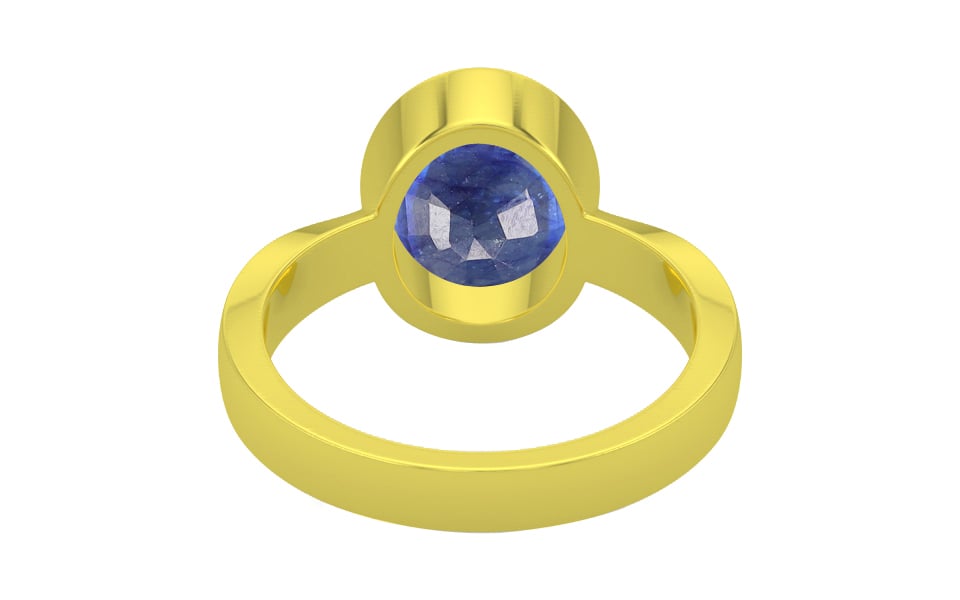 Panchdhatu Thailand Blue Sapphire Ring Fine Quality (R9)