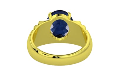 Panchdhatu Thailand Blue Sapphire Ring Limited Quality (R4)