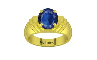 Panchdhatu Thailand Blue Sapphire Ring Limited Quality (R4)