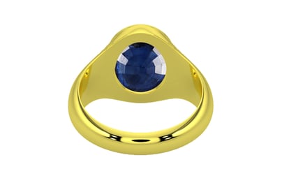 Panchdhatu Thailand Blue Sapphire Ring Limited Quality (R7)