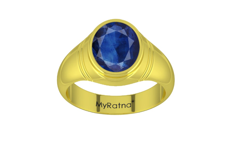 Panchdhatu Thailand Blue Sapphire Ring Limited Quality (R7)