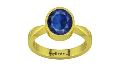 Panchdhatu Thailand Blue Sapphire Ring Limited Quality (R9)