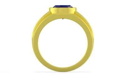 Panchdhatu Thailand Blue Sapphire Ring Prime Quality (R1)