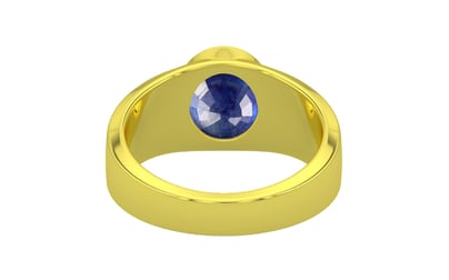Panchdhatu Thailand Blue Sapphire Ring Prime Quality (R10)