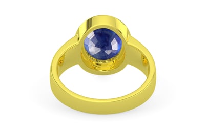 Panchdhatu Thailand Blue Sapphire Ring Prime Quality (R3)