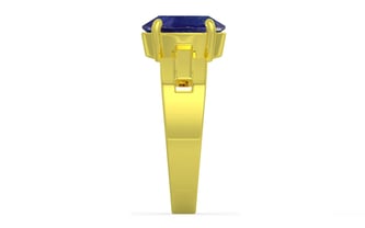 Panchdhatu Thailand Blue Sapphire Ring Prime Quality (R8)