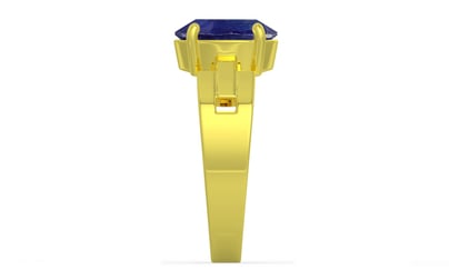 Panchdhatu Thailand Blue Sapphire Ring Prime Quality (R8)