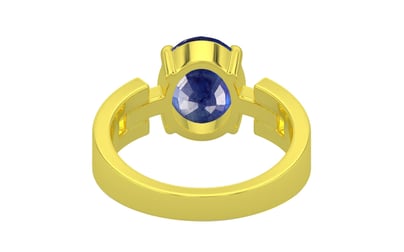 Panchdhatu Thailand Blue Sapphire Ring Prime Quality (R8)