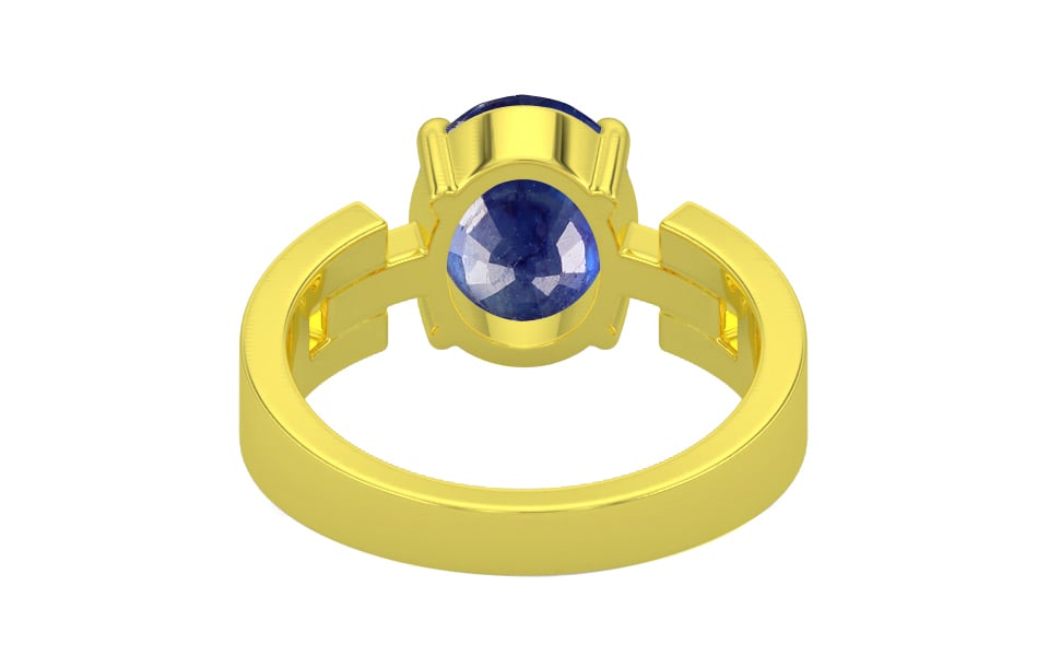 Panchdhatu Thailand Blue Sapphire Ring Prime Quality (R8)