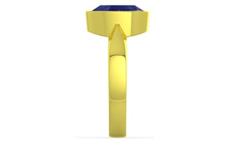 Panchdhatu Thailand Blue Sapphire Ring Prime Quality (R9)