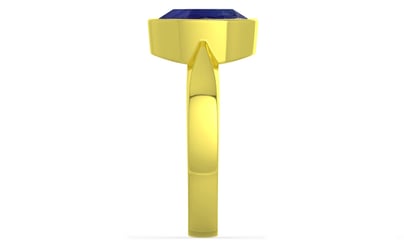 Panchdhatu Thailand Blue Sapphire Ring Prime Quality (R9)