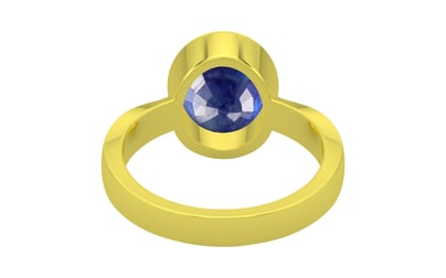 Panchdhatu Thailand Blue Sapphire Ring Prime Quality (R9)