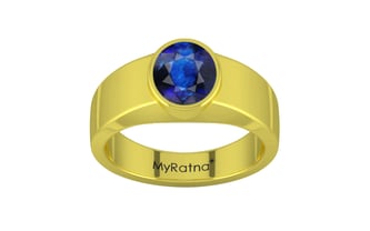Panchdhatu Thailand Blue Sapphire Ring Rare Quality (R10)
